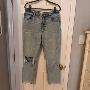 Abercrombie & Fitch Curve Love Skinny High Rise Jean